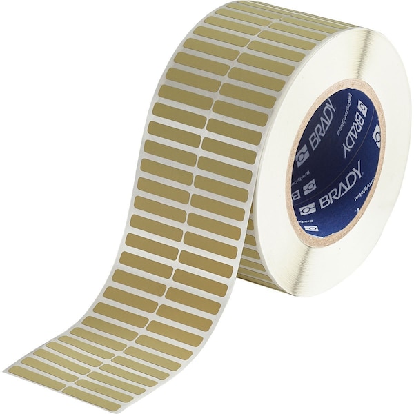 ブレイディ.R Brady Matte Amber Polyimide Circuit Board Labels 0.25 in H x